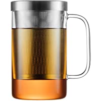 GAIWAN PURE550S - Vaso de té con infusor y tapa incorporados- volumen útil 500 ml - Apto para lavavajillas - Resistente…